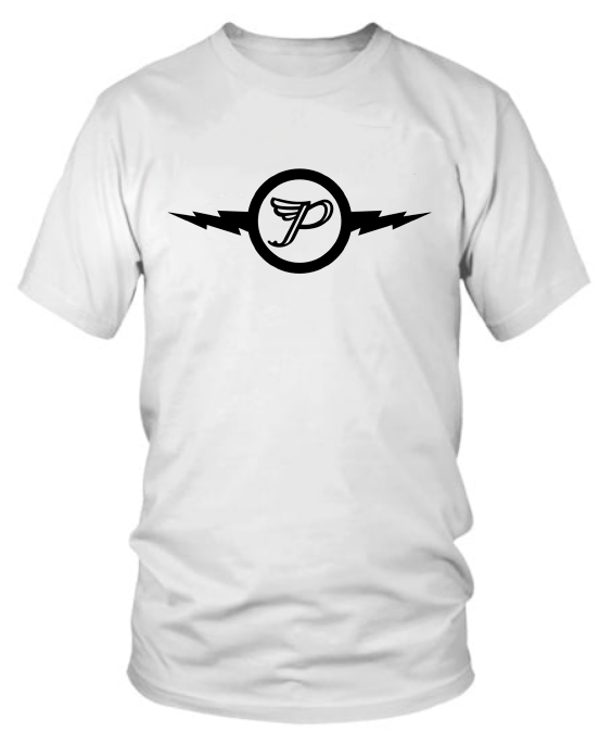 pixies Logo white shirt
